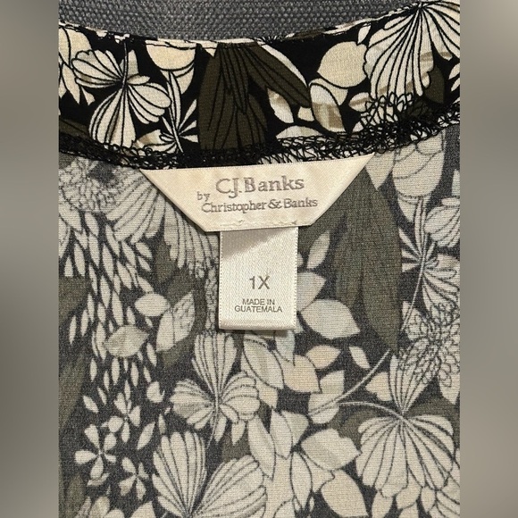 CJ Banks Floral Dress Plus Size - Picture 5 of 7